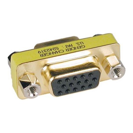 UPC: 0037332011824 | Tripp Lite P160-000 Compact VGA Gender Changer HD15F to HD15F Gold Connectors