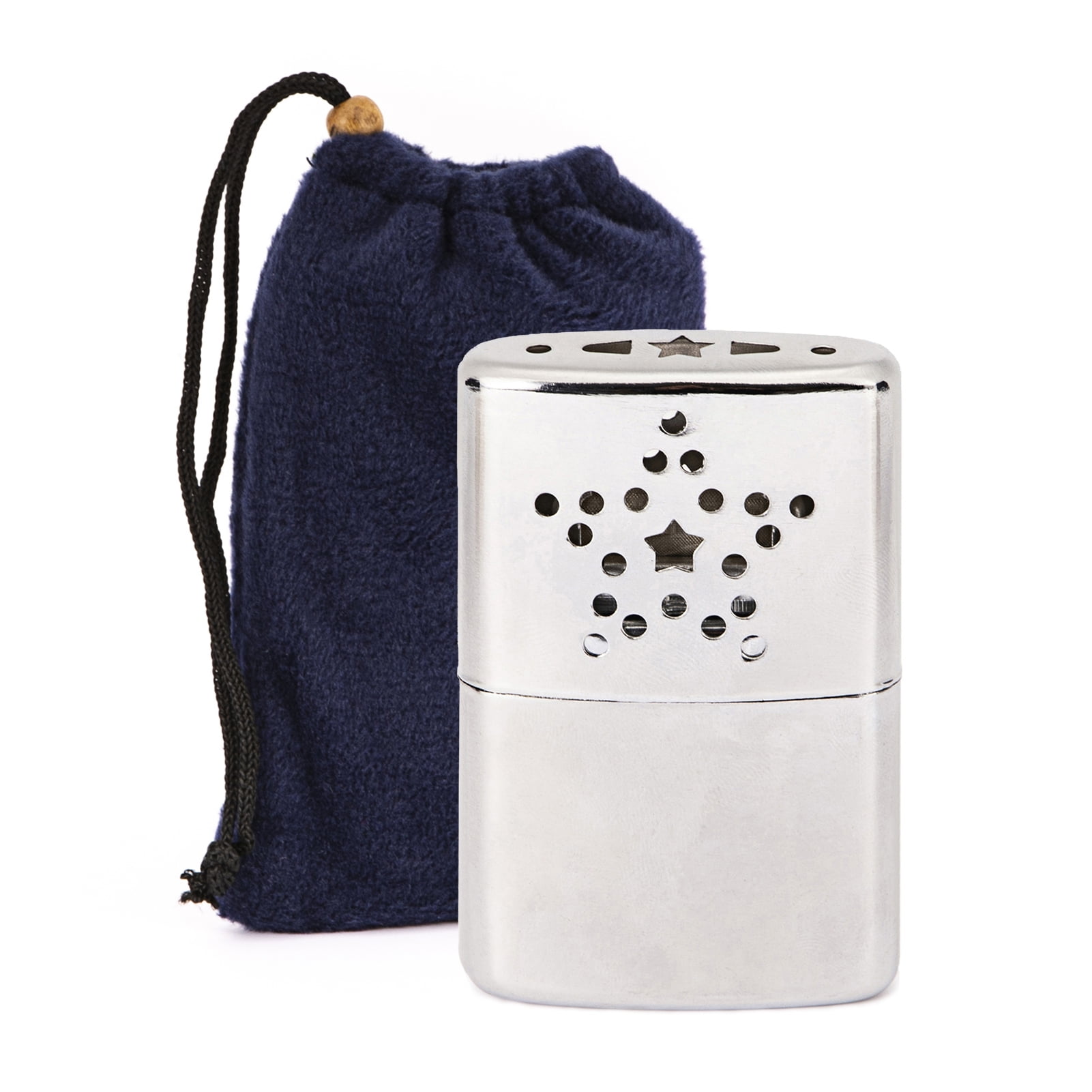 4pcs Refillable Hand Warmer Hand & Foot & Body Heater for Camping Hiking Fishing 