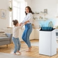thumbnail image 4 of 14000 BTU Portable Air Conditioner for Rooms up to 750 Sq. Ft, 3-in-1 Portable AC with Cooling, Dehumidifier & Fan, 24H Timer, Remote & Window Kit for Bedroom, Office, Apartment, Black Top, 4 of 6
