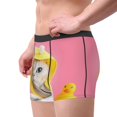 thumbnail image 4 of Kll A Funny Cat Men'S Cotton Boxer Briefs Underwear-Small, 4 of 9