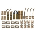 thumbnail image 4 of Molle Attachments, Plastic Material Orderly Storage Backpack Attachments Practical  For Camping Black,OD Green,Soil Color, 4 of 8