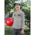 thumbnail image 2 of Smartprints Toddlers Graphic Tee - Roar Little Brave Tiger - Regular Fit 100% Cotton, 2 of 4