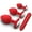 Red, variant on TLUDA 4PCS Silicone Anal Plug Trainer Kit, Butt Plugs, Buttplug Sex Toys for Women, Men,S-M-L-Red