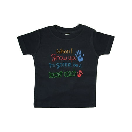 

Inktastic Future Soccer Coach Baby Gift Gift Baby Boy or Baby Girl T-Shirt