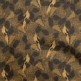 thumbnail image 1 of oneOone Viscose Chiffon Brown Fabric Tropical & Bird Sewing Craft Projects Fabric Prints By Yard 42 Inch Wide, 1 of 5