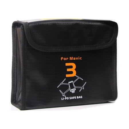 Fireproof Battery Safe Storage Bag Explosion-proof Case Protector For DJI Mavic 3