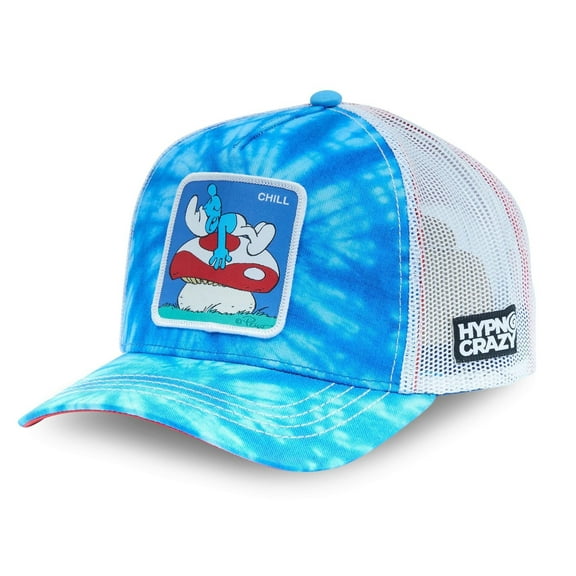 HYPNOCRAZY Trucker Hat The Smurfs One Size Fits All Adjustable Snapback Trucker Cap Breathable Mesh