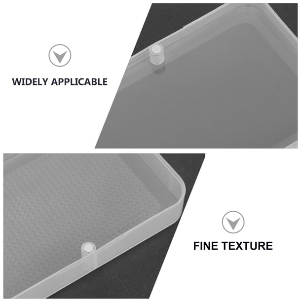 Lot De 6 Boîtes De Rangement Transparentes UNO – 9,4 X 7,4 X 4,1 Cm – Pour Cartes, Bijoux Et Petits Objets
