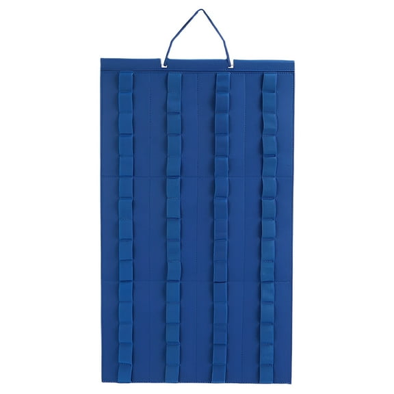 BESTSKY Hanging Organizer for Hot Wheels,Wall Mounted Design Toy Capacity Bags,Toy Storage Organizer Gift for Kids,Blue