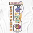 thumbnail image 3 of Disney Pixar Toy Story 5 Always Together Tech Toys Men's T Shirt (White, S-XXXL), 3 of 4