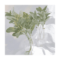 thumbnail image 4 of Faux Lambs Ear Stems 10Pcs Flocked Artificial Greenery Solid Spray Rabbit Ear Leaves Wedding DIY Craft, 4 of 7