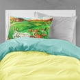 thumbnail image 2 of Carolines Treasures 7414PILLOWCASE Corgi Pumpkin Ride with Goat Fabric Standard Pillowcase Standard multicolor, 2 of 2