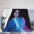 thumbnail image 1 of Lana Del Rey Blanket Lana Del Rey Poster Throw Blanket Soft Flannel Blankets for Sofa Bed Couch, 1 of 5