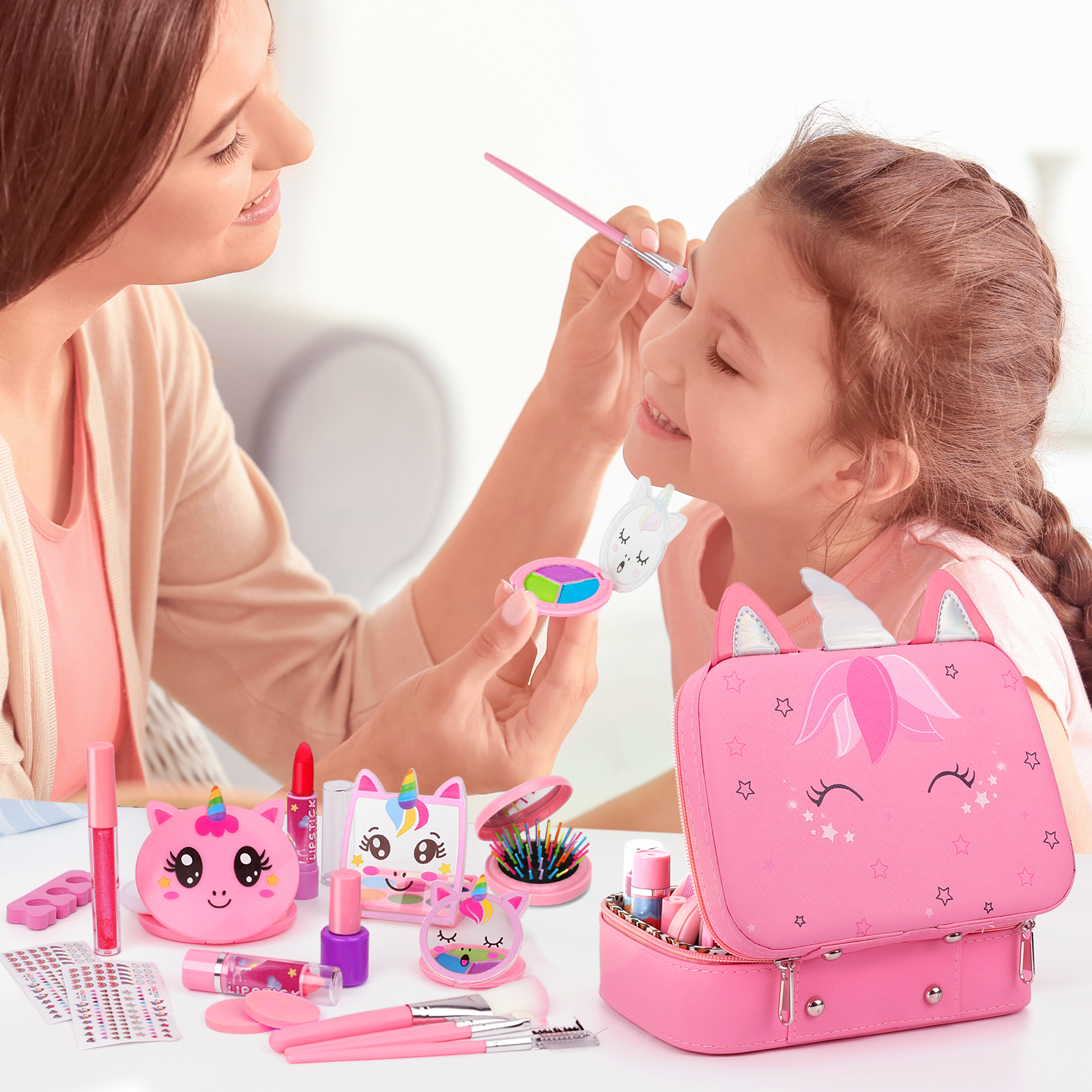 Sendida Washable Kids Makeup Kit For Girls Ages 3-12 photo 5