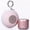 Rosegold, variant on EWA Travel Case Packed, A106 Pro Portable Bluetooth Speaker with Custom Bass Radiator, Brief Design, IP67 Waterproof, Perfect Mini Speaker for Shower, Room, Bike, Car (Black)