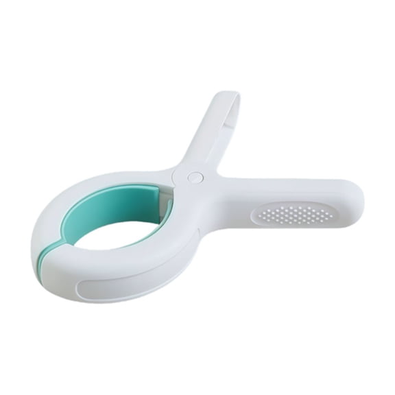 Mainstays Beach Towel Clips, White, 2 Piece