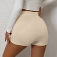 thumbnail image 4 of ABATAB Skort Skirts for Women Comfy Ribbed Casual High Waist Outdoor Skorts Lightweight Going out Party Shorts, 4 of 5