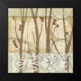 thumbnail image 2 of Goldberger, Jennifer 20x20 Black Modern Framed Museum Art Print Titled - Small Willow and Lace III, 2 of 5