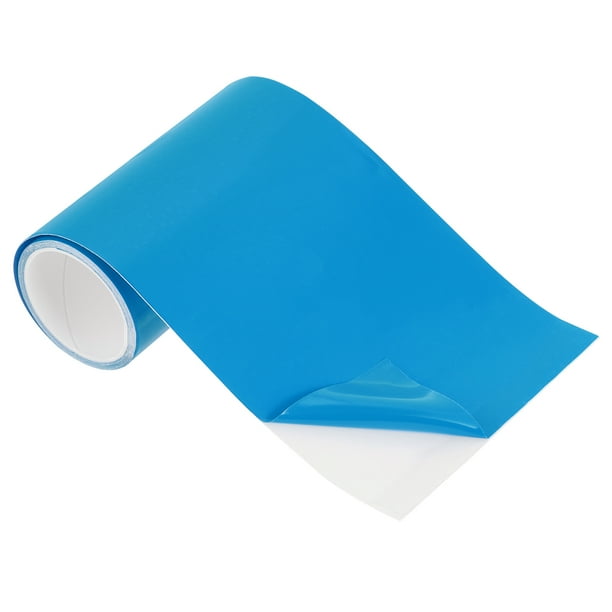 Kit de reparación inflable impermeable de TPU Uxcell 4 pulgadas x 5 pies azul