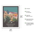 thumbnail image 2 of Holiday Cruises to the Mediterranean - RMSP Arcadian - Vintage Ocean Liner Travel Poster by Frank Newbould c.1924 - Fine Art Matte Paper Print (Unframed) 20x26in, 2 of 4