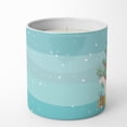 thumbnail image 3 of Carolines Treasures BB9256CDL 3.75 x 3.25 in. Unisex Saanen Goat Christmas 10 oz Decorative Soy Candle, Teal, 3 of 5