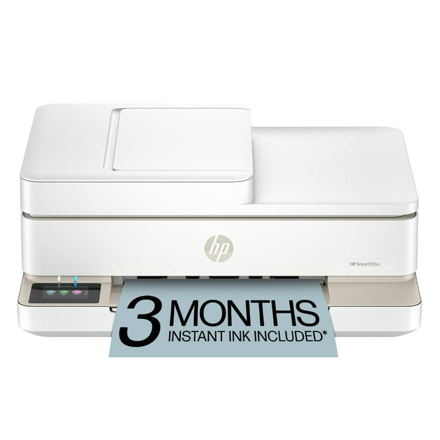 Impresora HP Envy 6555e Inalámbrica Multifuncional de Inyección de Tinta a Color