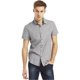 thumbnail image 1 of Kenneth Cole New York Clean Check - Camisa con botones para hombre, color negro, grande Kenneth Cole Botones al frente, 1 of 1