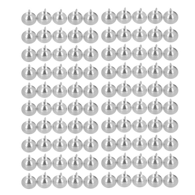 100 piezas de sujetadores de taquuela para tapicería, clavos resistentes a la oxidación