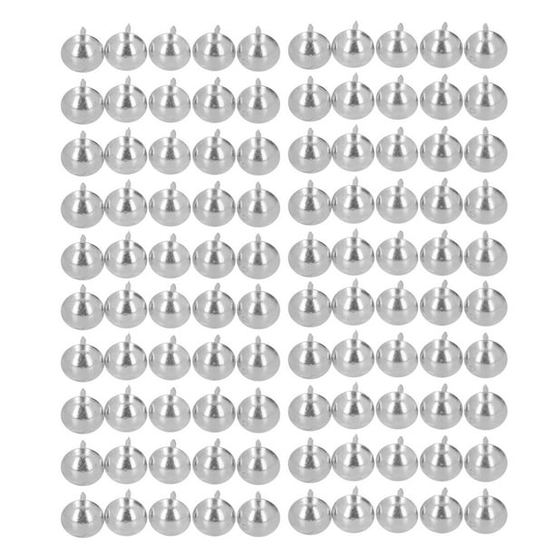 100 piezas de sujetadores de taquuela para tapicería, clavos resistentes a la oxidación