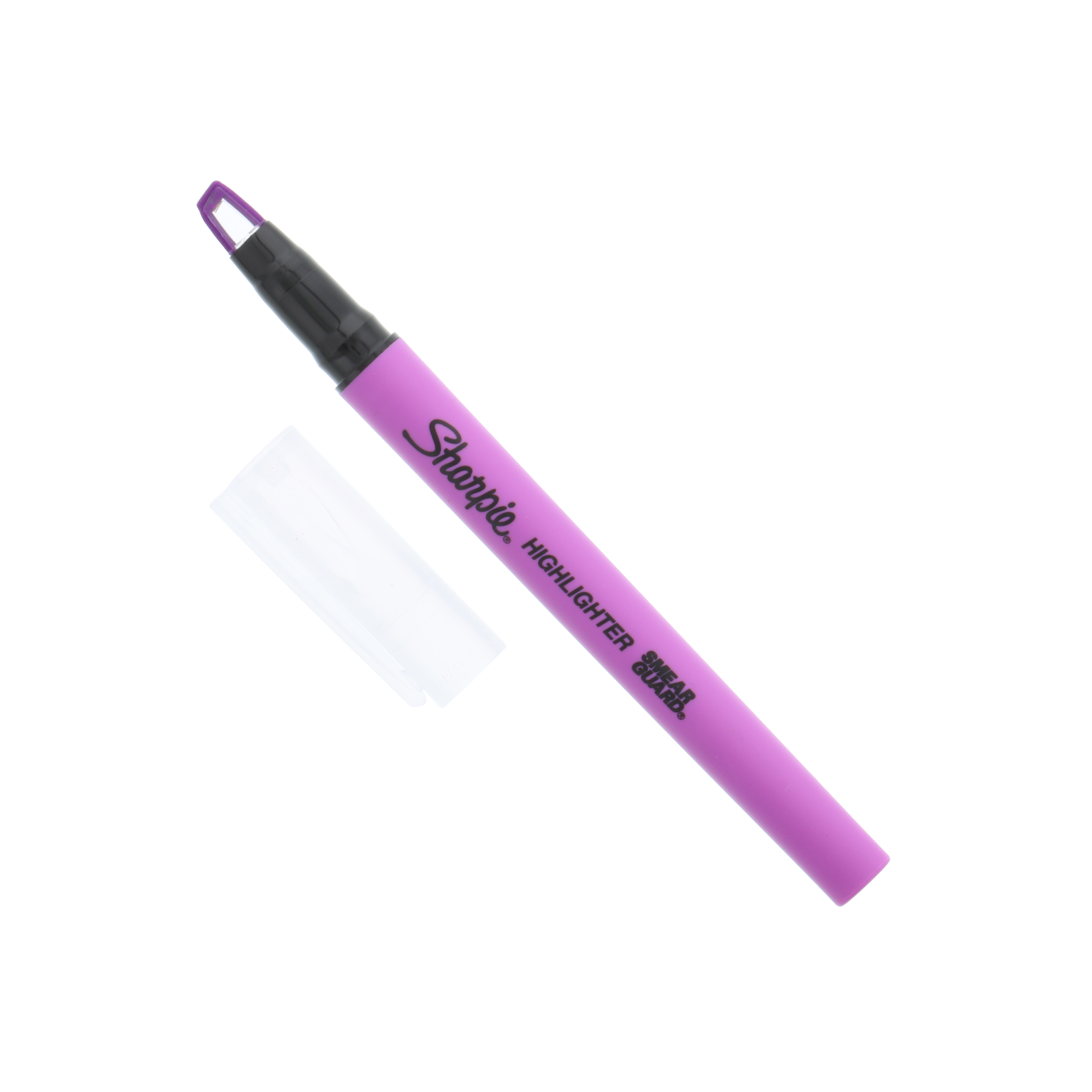 Sharpie Clear View Stick Highlighter, Fluorescent Purple