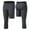 Gray, variant on Brondbend Men's Pants Man Solid-Color Leg Pants Sports Fitness Basketball Training Running Long Short Legs Cropped Capris Pants Joggers for Men Summer Saving