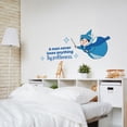 thumbnail image 2 of Never Loses Fairy Godmother Quote Cartoon Quotes Decors Wall Sticker Art Design Decal for Girls Boys Kids Room Bedroom Nursery Kindergarten Home Decor Stickers Wall Art Vinyl Decoration (15x30 inch), 2 of 2