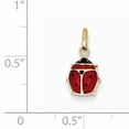 thumbnail image 3 of 14k Enameled Ladybug Charm, 3 of 3