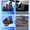 thumbnail image 2 of Phone Holder, 2025 Upgraded Car Phone Holder, 360-Degree Rotatable Mobile Holder with Non-Slip Base, Intelligent Suction Cup Multifunction Console with Navigation (2PCS), 2 of 7