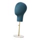 thumbnail image 2 of Soporte de exhibición para sombrero, cabeza de maniquí versátil, estable, ajustable, multifuncional, para Azul, 2 of 8