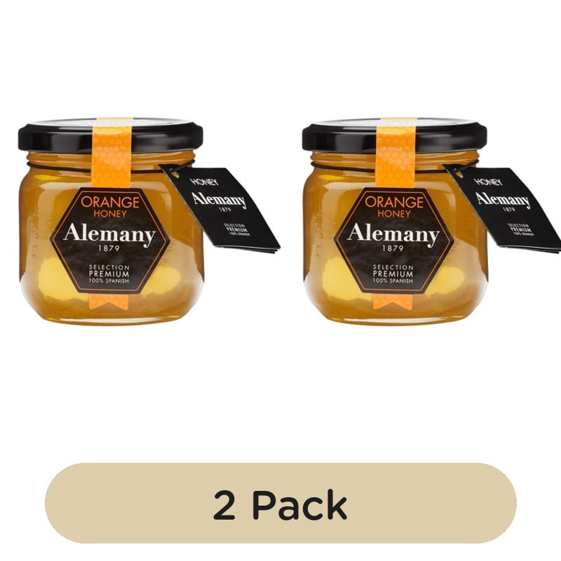 Brindisa Alemany orange blossom honey 250g, British Import (Pack of 2)