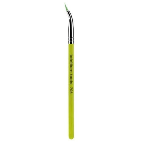 Bdellium Tools Professional Eco-Friendly Vegan Makeup Brush Green Bambu Series - Bent Eyeliner 708