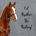 thumbnail image 3 of CafePress - Id Rather Be Riding! H Women's V Neck Dark T Shirt - Women's V-Neck Dark T-Shirt, 3 of 4