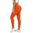 thumbnail image 3 of Yoga Leggings For Women Exercise Pants For Women Lightweight Pants Women Butt Scrunch Leggings Lounge Pants Women Dance Studio Pants Butt Lifting Sweatpants For Women Soft Leggings, 3 of 7