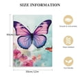 thumbnail image 2 of COMIO  Butterfly Canvas Wall Art Decor Fantasy Girls Wall Art Watercolor Art Print Butterflies for Wall Art Living Room Bedroom Canvas With Wood, 2 of 5