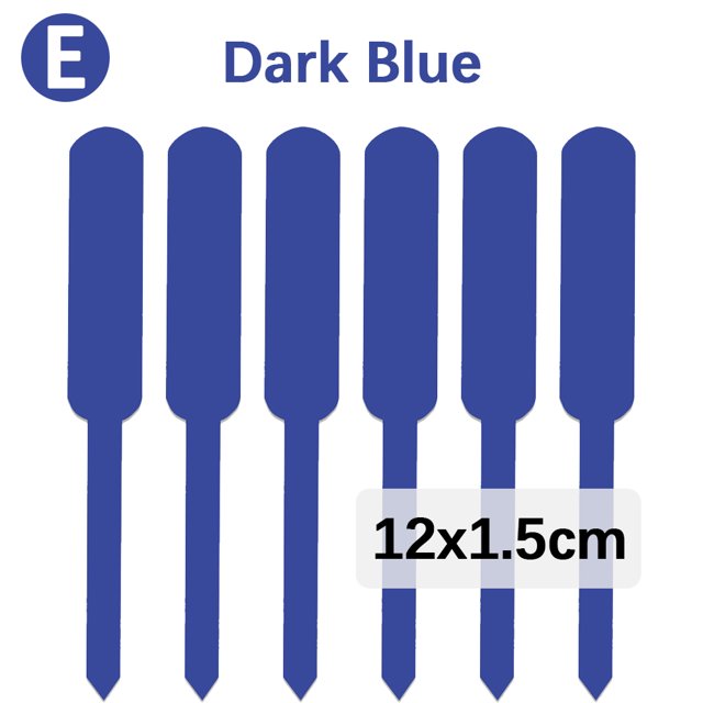 25-100PCS Plastic Plant Labels Flower Pots Landing Tag Sign Stake Flower Vegetable Potted Diy Garden Decorating Tool Clean Reuse