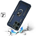 thumbnail image 3 of For Motorola Edge 2025 XT2519V Ring Kickstand Phone Case - SHRG Blue, 3 of 5