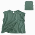 thumbnail image 2 of NIEWTR Toddler Kids Tank Tops for Boys 0-24M 2T 3T 4T 5T 6T Sleeveless T-Shirts Summer Basics Loose Fit Muscle Tees Summer Sleeveless Vests(B-Green,6 Years), 2 of 9