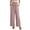 13-FP-Gray Pink Stripe, variant on JWD Women's Wide Leg Pants with Pockets High Waist Adjustable Knot Loose Casual Trousers Business Work Casual Pants Black Large