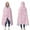 Pink Halloween Skulls, variant on Wearable Blanket,Plaid Pumpkin Halloween Pattern Hooded Wearable Flannel Blanket for Adults & Teens,Winter Poncho Shawl Wrap Cape Cozy Anti-Pill,60"x80"