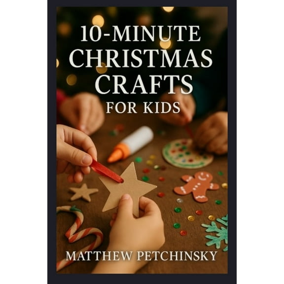 10-Minute Christmas Crafts for Kids, (Paperback)