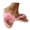 Pink, variant on BRICH Flip Flops for Women Flower Dressy Wedges Platform Flat Sandals Open Toe Summer Beach Slides Comfortable Outdoor Boho Shoes Yellow 9.5