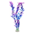 thumbnail image 1 of 1uds Acuario Plástico Plantas, Artificial Acuática Planta para Peces Tanque Plantas Decoración, Púrpura, 1 of 1