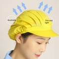 thumbnail image 4 of JZROCKER Fashion Catering Work Cap Hat Anti-Oil Female Mesh Cap Anti-Hair Loss, 4 of 21