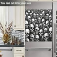 thumbnail image 5 of GZHJMY Skull Pattern Dishwasher Magnet Cover Dishwasher Front Door Cover Magnet Sticker, Trimmable Refrigerator Dishwasher Magnetic Decals Kitchen Appliance 20 x 26 Inches Home Decor, 5 of 6